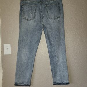 Evidnt Los Angeles High-rise raw hem jeans